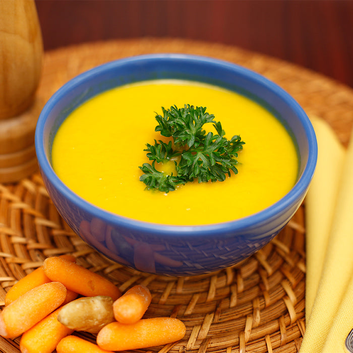 Sopa de Cenoura com Gengibre