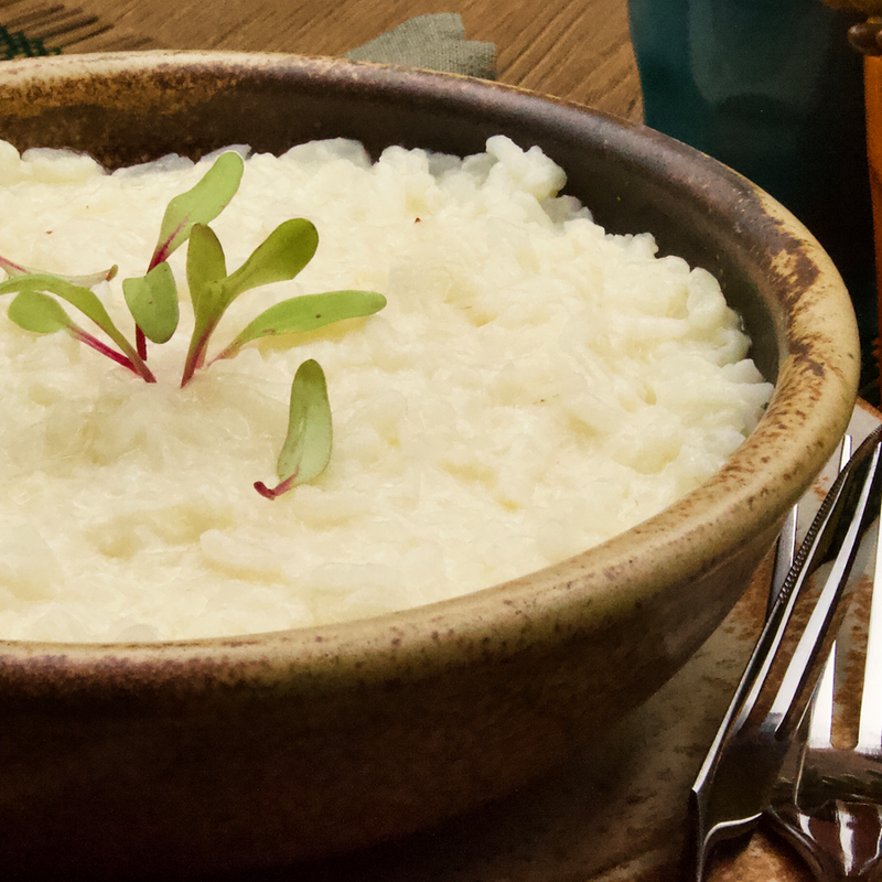 Arroz Cremoso de Queijo