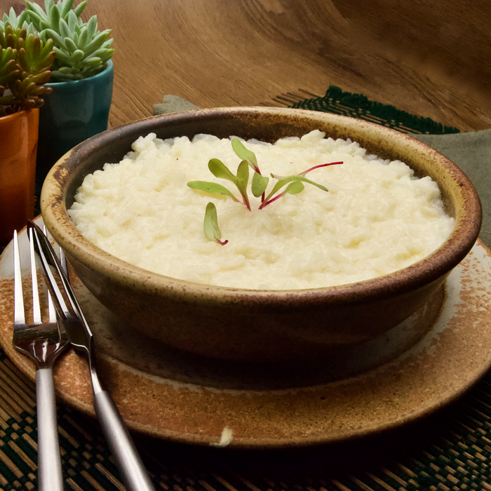 Arroz Cremoso de Queijo