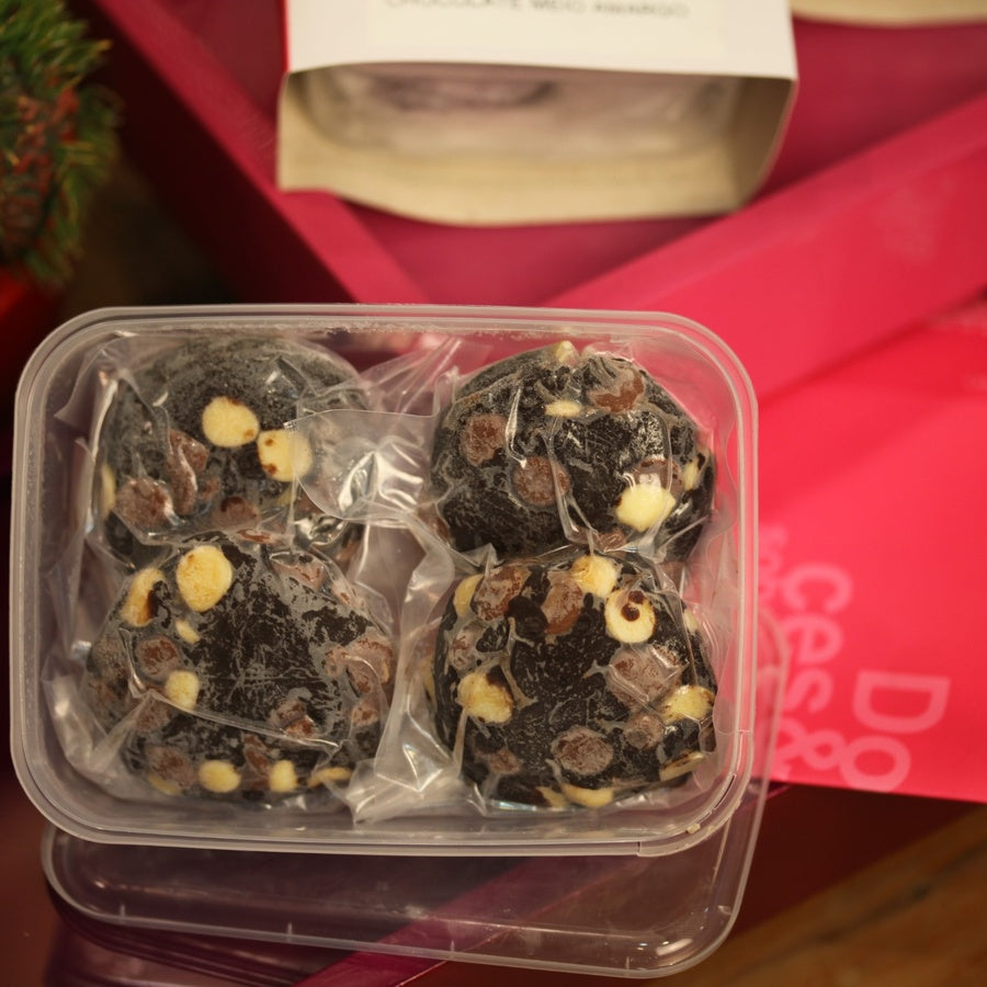 Cookie Dark Duo com Chocolate Branco e ao Leite - CONGELADO
