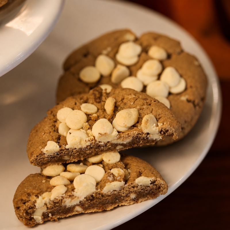 Cookie com Chocolate Branco - CONGELADO