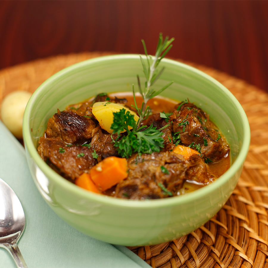 Músculo de Panela com Legumes