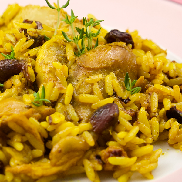 Arroz Pilaf de Frango