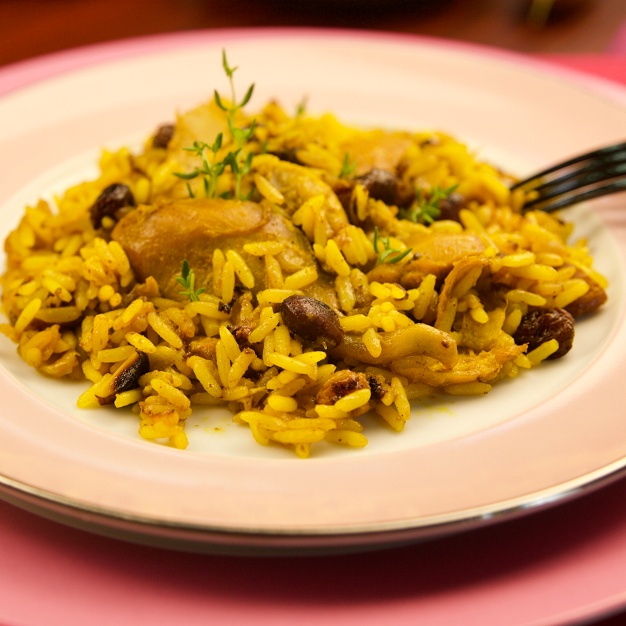 Arroz Pilaf de Frango