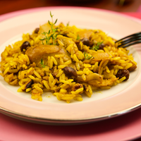 Arroz Pilaf de Frango