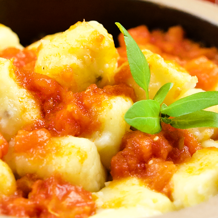 Gnocchi de Mandioquinha
